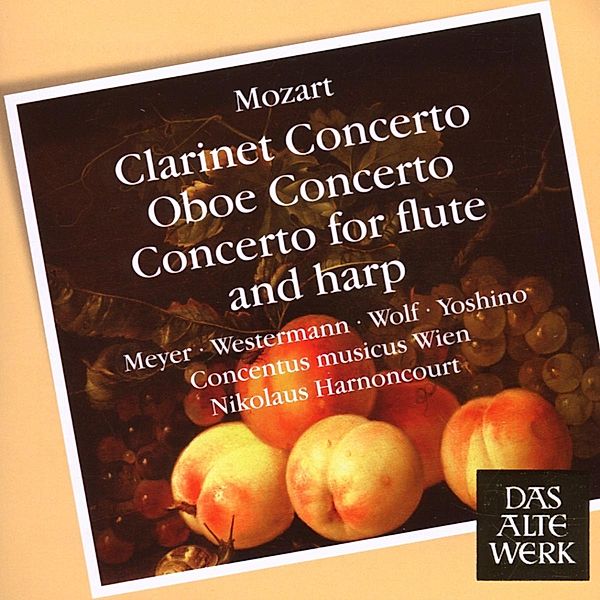 Clarinet Concerto/Oboe Concerto/Concert For Flute, Nikolaus Harnoncourt