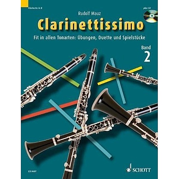 Clarinettissimo, m. Audio-CD, Rudolf Mauz