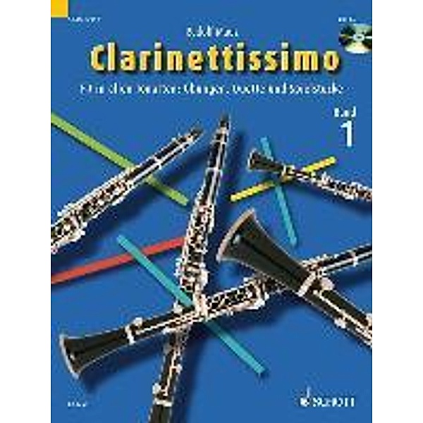 Clarinettissimo, m. Audio-CD, Rudolf Mauz