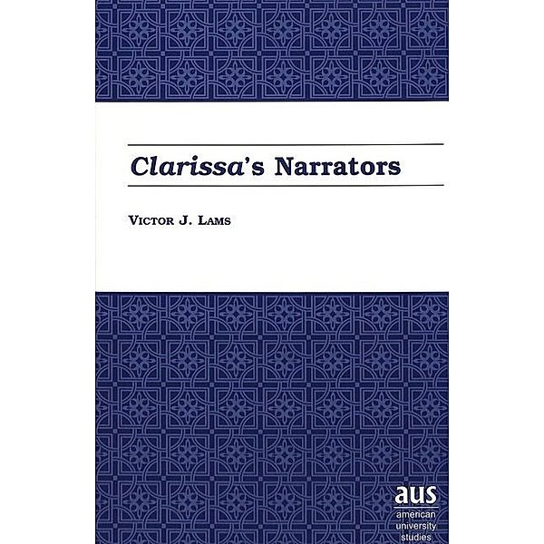 Clarissa 's Narrators, Victor J. Lams