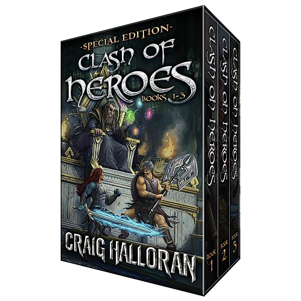 Clash of Heroes Special Edition: Books 1, 2, 3 the Complete series / Clash of Heroes, Craig Halloran
