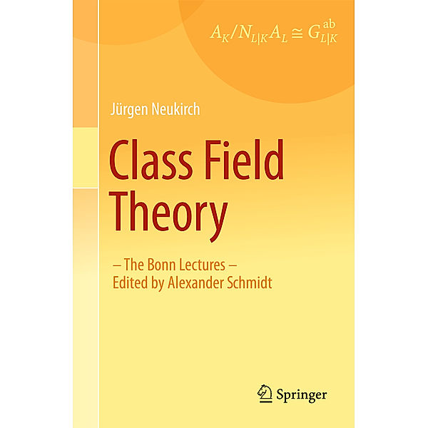 Class Field Theory, Jürgen Neukirch