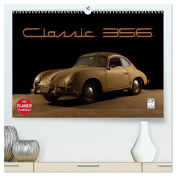 Classic 356 (hochwertiger Premium Wandkalender 2024 DIN A2 quer), Kunstdruck in Hochglanz, Stefan Bau