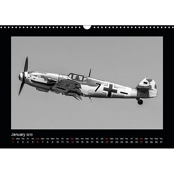 Classic aircraft (Wall Calendar 2019 DIN A3 Landscape), Andy D