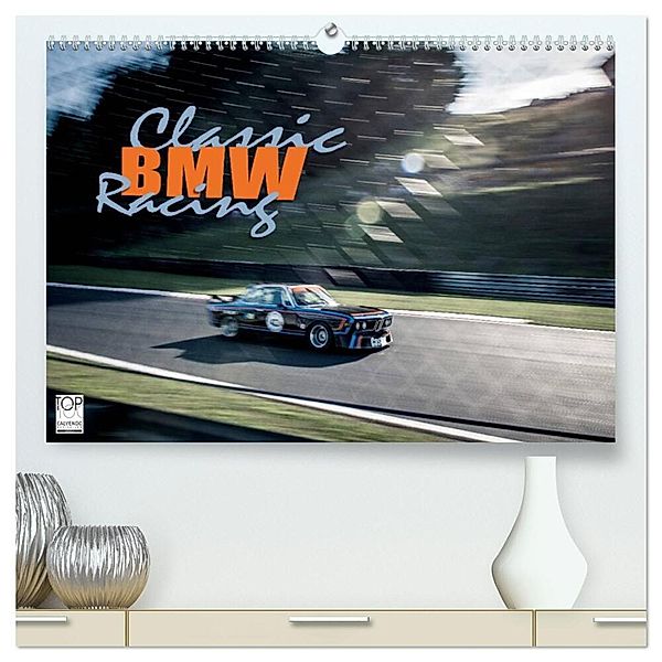 Classic BMW Racing (hochwertiger Premium Wandkalender 2024 DIN A2 quer), Kunstdruck in Hochglanz, Johann Hinrichs