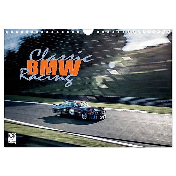 Classic BMW Racing (Wandkalender 2024 DIN A4 quer), CALVENDO Monatskalender, Johann Hinrichs