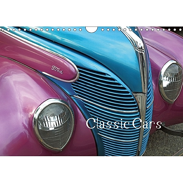 Classic Cars (UK-Version) (Wall Calendar 2018 DIN A4 Landscape), Rainer Grosskopf