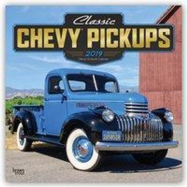 Classic Chevy Pickups 2019 Square Foil, Inc Browntrout Publishers