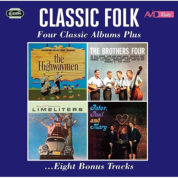 Classic Folk-Four Classic Albums Plus, Diverse Interpreten
