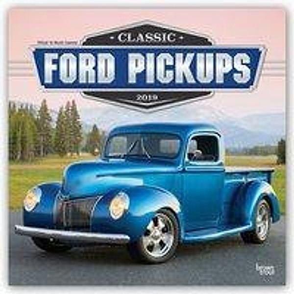 Classic Ford Pickups 2019 Square Foil, Inc Browntrout Publishers