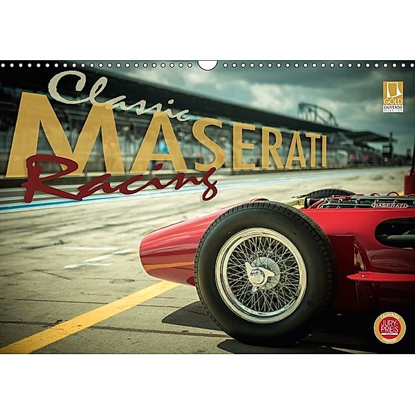 Classic Maserati Racing (Wandkalender 2018 DIN A3 quer) Dieser erfolgreiche Kalender wurde dieses Jahr mit gleichen Bild, Johann Hinrichs