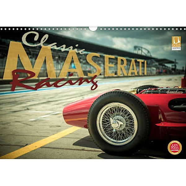 Classic Maserati Racing (Wandkalender 2022 DIN A3 quer), Johann Hinrichs