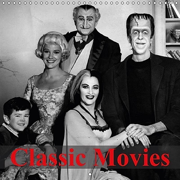 Classic Movies (Wall Calendar 2017 300 × 300 mm Square), Elisabeth Stanzer