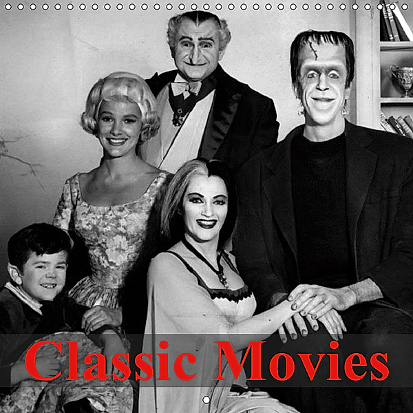 Classic Movies (Wall Calendar 2019 300 × 300 mm Square), Elisabeth Stanzer