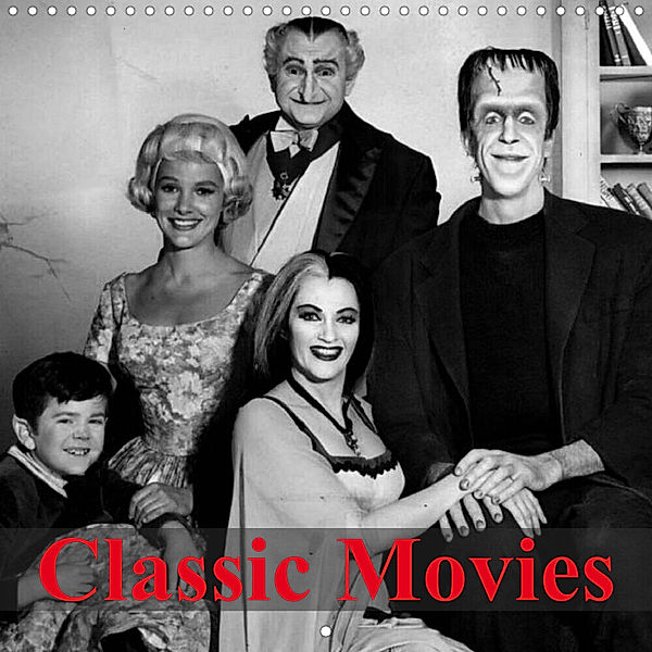 Classic Movies (Wall Calendar 2023 300 × 300 mm Square), Elisabeth Stanzer
