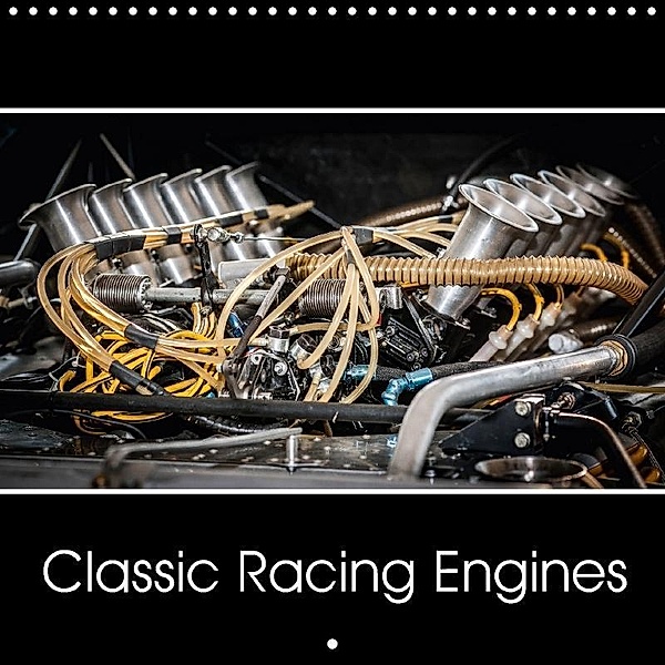 Classic Racing Engines (Wall Calendar 2018 300 × 300 mm Square), Michiel Mulder / Corsa Media