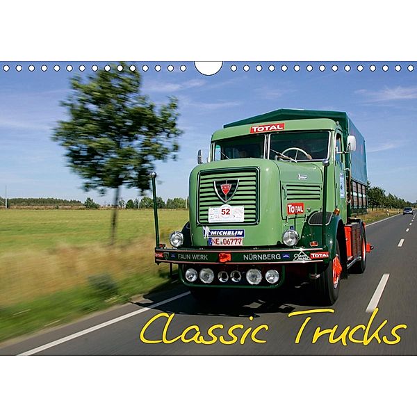 Classic Trucks (Wall Calendar 2021 DIN A4 Landscape), Stefan Bau