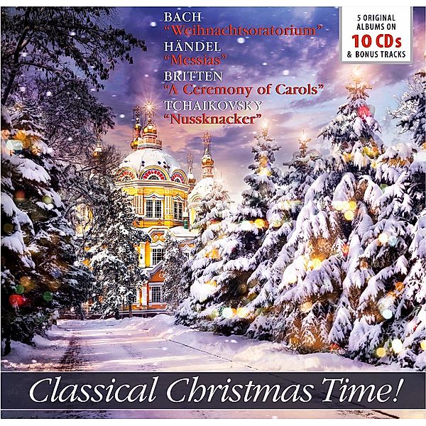 Classical Christmas Time!, 10 CDs, Various