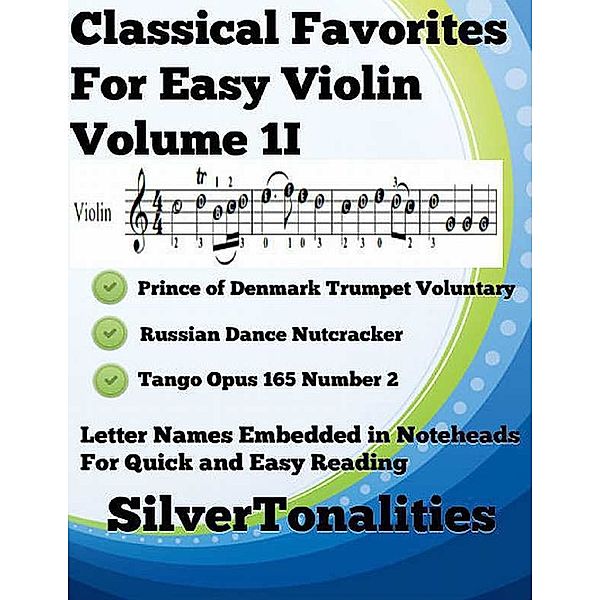 Classical  Favorites for Easy Violin Volume 1 I, Silver Tonalities