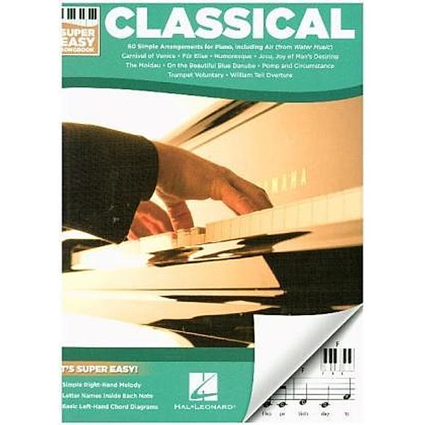 Classical - Super Easy Songbook, Piano, Various