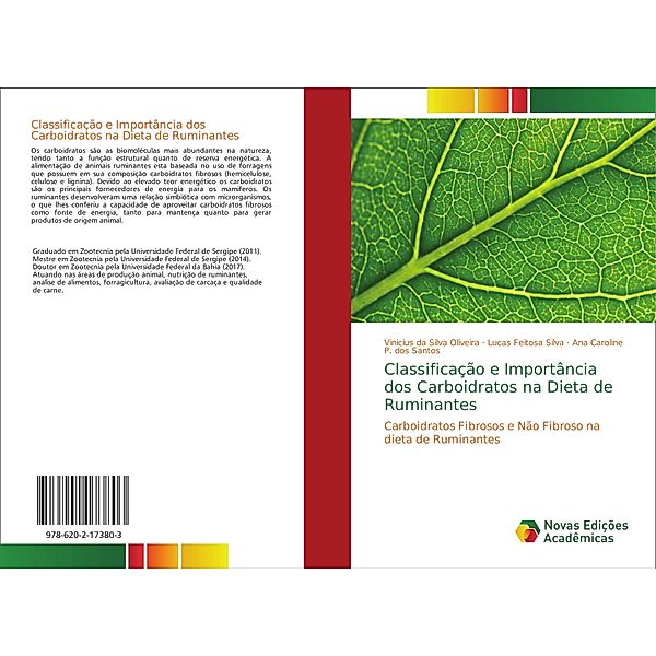 Classificação e Importância dos Carboidratos na Dieta de Ruminantes, Vinicius da Silva Oiveira, Lucas Feitosa Silva, Ana Caroline P. dos Santos