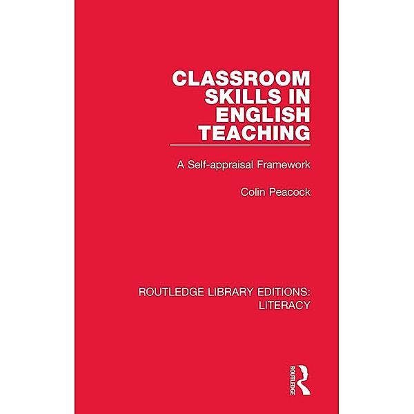 Classroom Skills in English Teaching, Colin Peacock