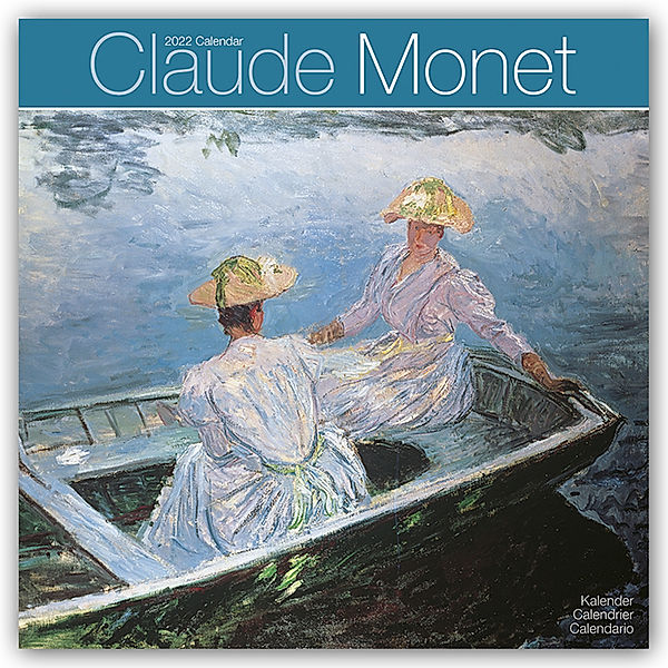 Claude Monet 2022 - 16-Monatskalender, Avonside Publishing Ltd