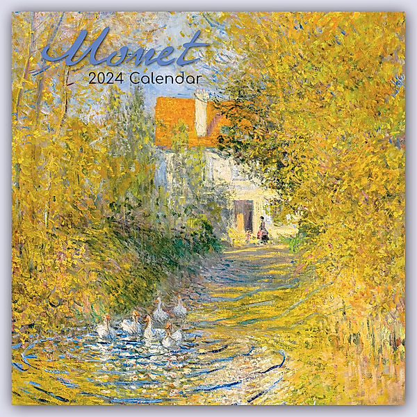 Claude Monet 2024 - 16-Monatskalender, Gifted Stationery Co. Ltd