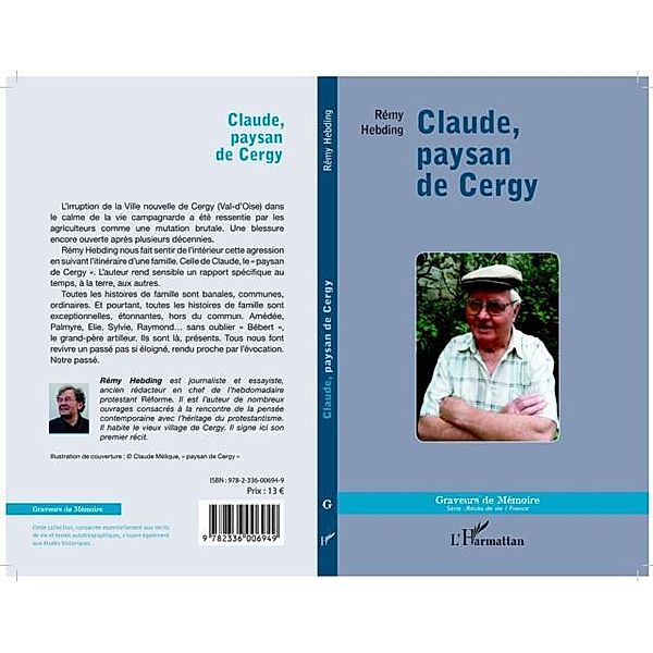 Claude, paysan de Cergy / Hors-collection, Collectif