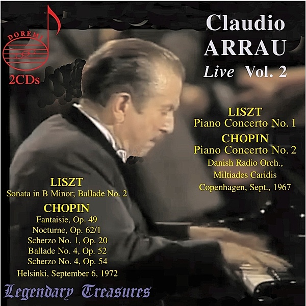 Claudio Arrau Vol. 2, Claudio Arrau
