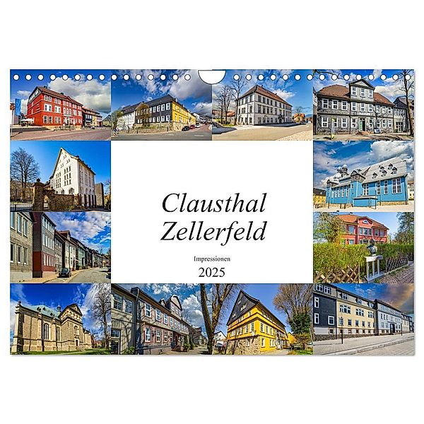 Clausthal Zellerfeld Impressionen (Wandkalender 2025 DIN A4 quer), CALVENDO Monatskalender, Calvendo, Dirk Meutzner