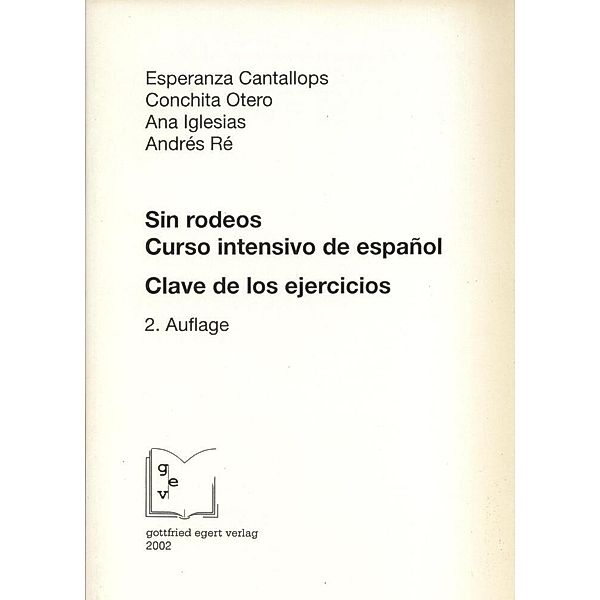 Clave de los ejercicios, Esperanza Cantallops, Conchita Otero