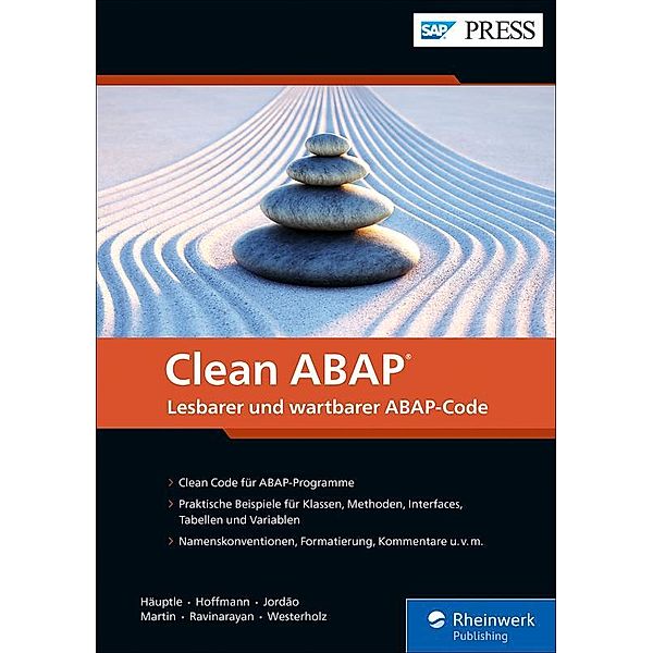Clean ABAP / SAP Press, Klaus Haeuptle, Florian Hoffmann, Rodrigo Jordão, Michel Martin, Anagha Ravinarayan, Kai Westerholz