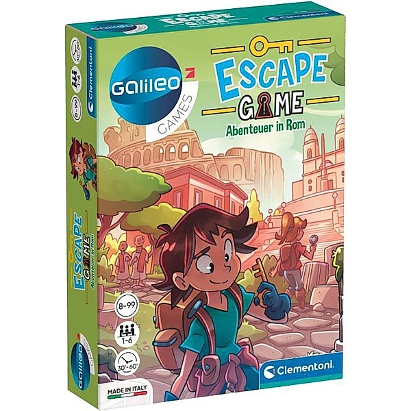 Clementoni Clementoni Galileo - Escape Game - Abenteuer in Rom