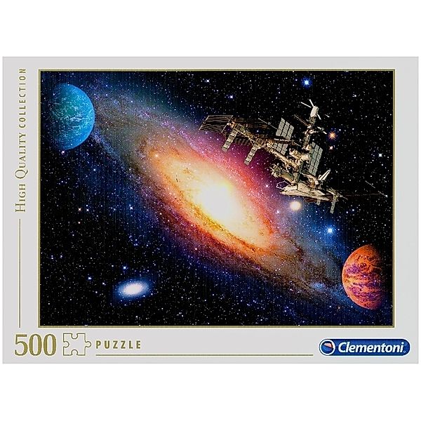 Clementoni Clementoni Puzzle 500 - Internationale Raum Station (Puzzle)