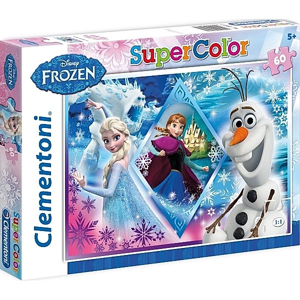 Clementoni Clementoni Puzzle Disney Frozen - Die Eiskönigin, 60 Teile