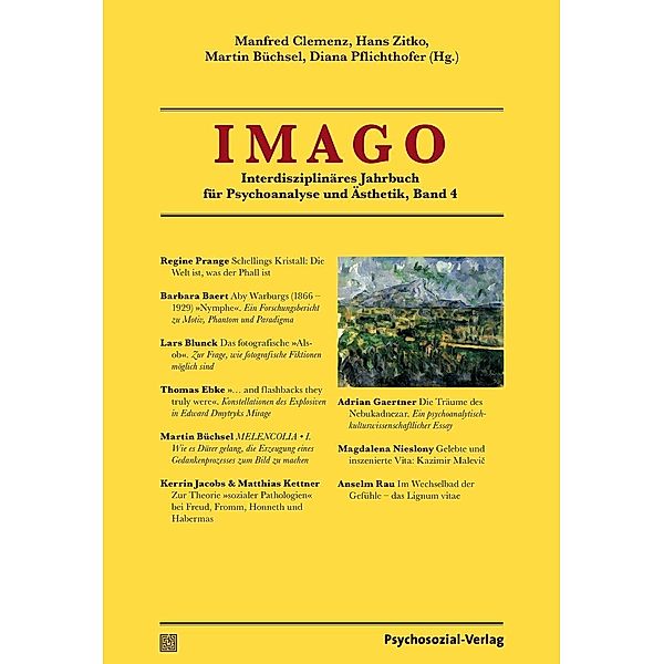 Clemenz, M: IMAGO, Manfred Clemenz, Hans Zitko, Martin Büchsel, Diana Pflichthofer