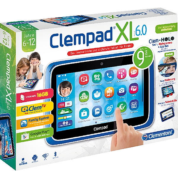 Clementoni Clempad XL 6.0 (16 GB, 9 Zoll)