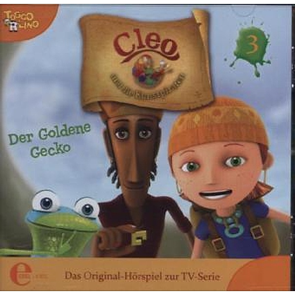 Cleo und die Kunstpiraten - Goldene Gecko, 1 Audio-CD, Cleo Und Die Kunstpiraten