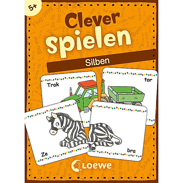 Loewe Verlag, Loewe Clever spielen - Clever spielen - Silben (Kartenspiel)