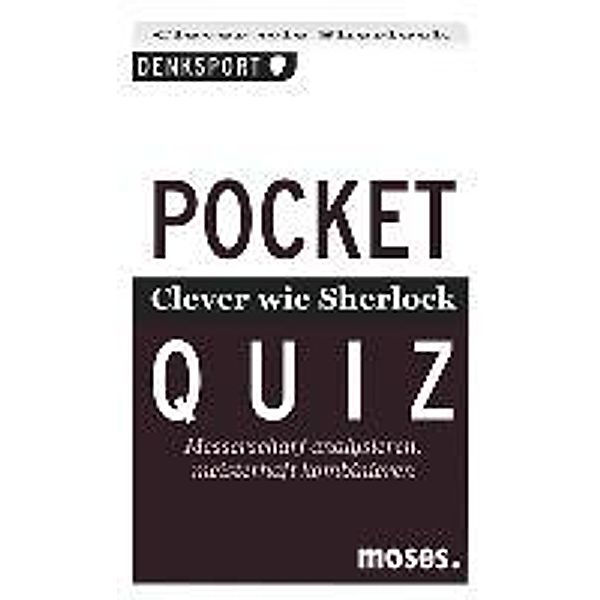 Clever wie Sherlock (Kartenspiel), Elke Vogel
