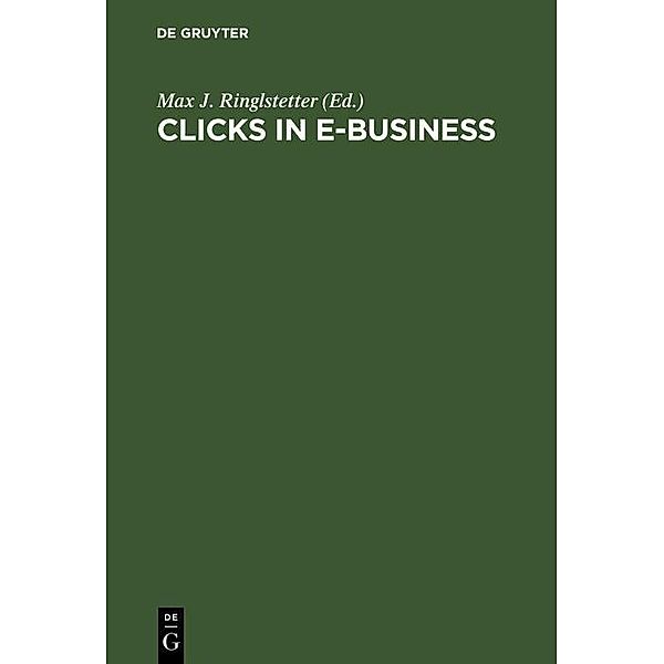 Clicks in E-Business / Jahrbuch des Dokumentationsarchivs des österreichischen Widerstandes