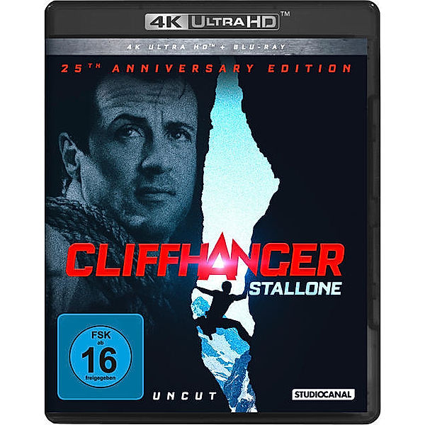 Cliffhanger 25th Anniversary Edition, Sylvester Stallone, John Lithgow