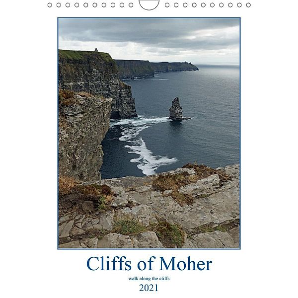 Cliffs of Moher - walk along the cliffs (Wall Calendar 2021 DIN A4 Portrait), Babett Paul - Babett's Bildergalerie