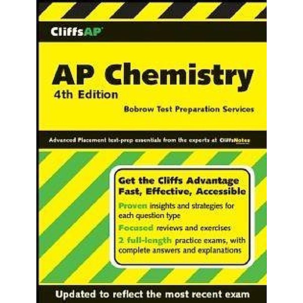 CliffsAP Chemistry, 4th Edition, Bobrow Test Preparation Services