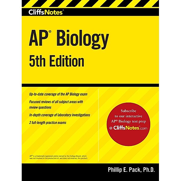 CliffsNotes AP Biology, 5th Edition, Phillip E. Pack