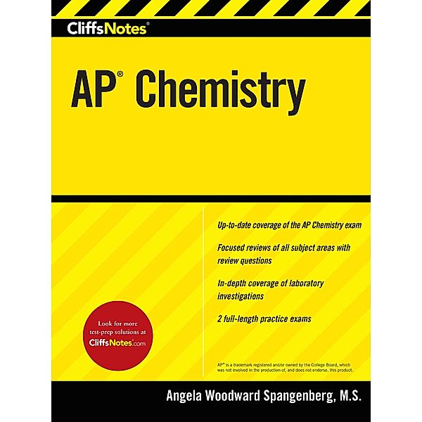 CliffsNotes AP Chemistry, Angela Woodward Spangenberg