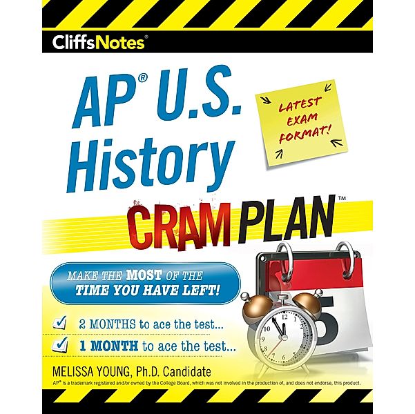 CliffsNotes AP U.S. History Cram Plan, Melissa Young