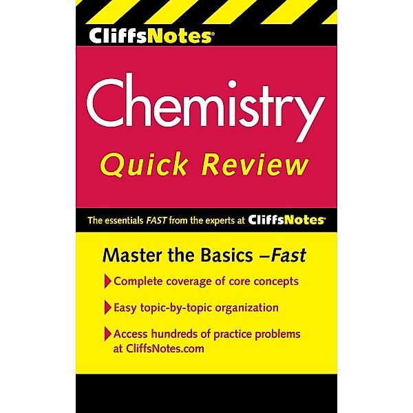 CliffsNotes Chemistry Quick Review, 2nd Edition / Cliffs Notes, Robyn L Ford