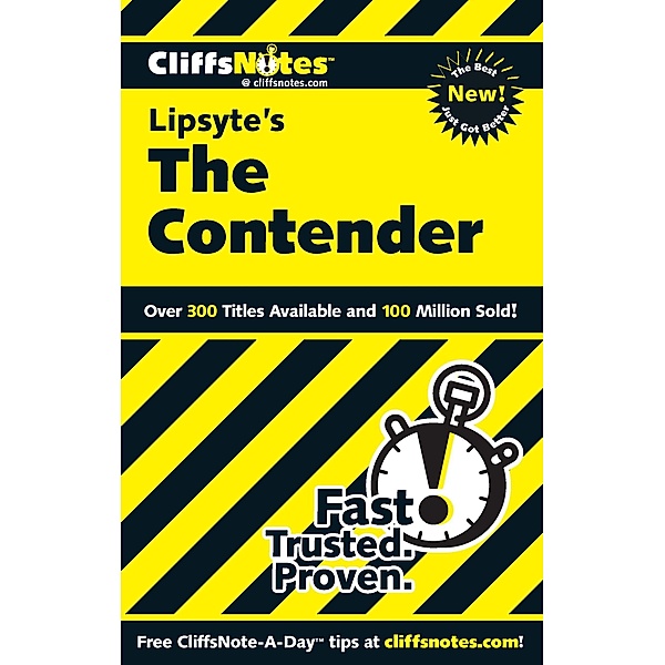 CliffsNotes on Lipsyte's The Contender, Stanley P Baldwin